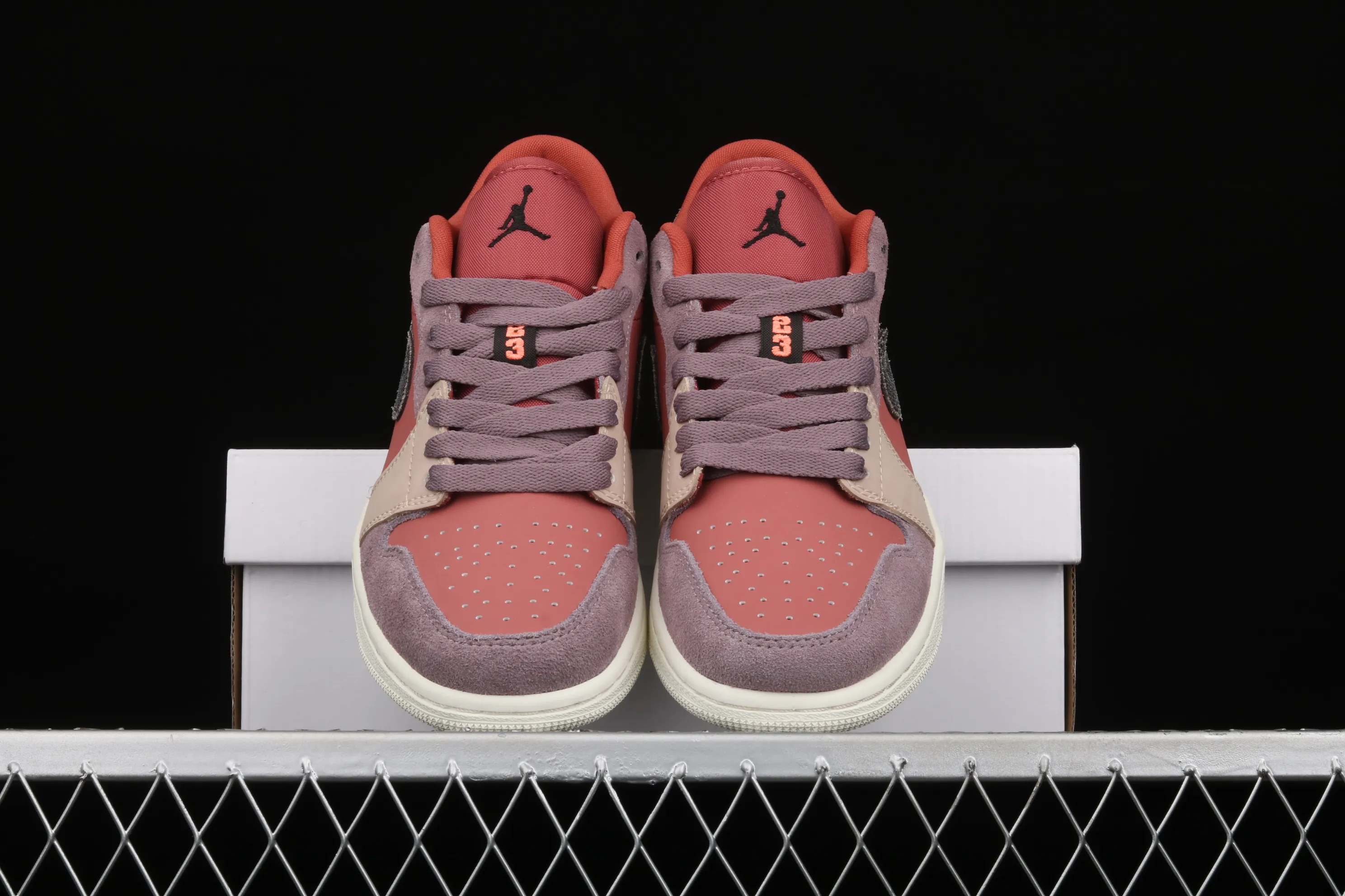 All categories Air Jordan Jordan series basketball shoes Air Jordan 1 Low G version pure original Air Jordan 1 Low AJ1 Joe 1 red pink purple stitching DC0774-602